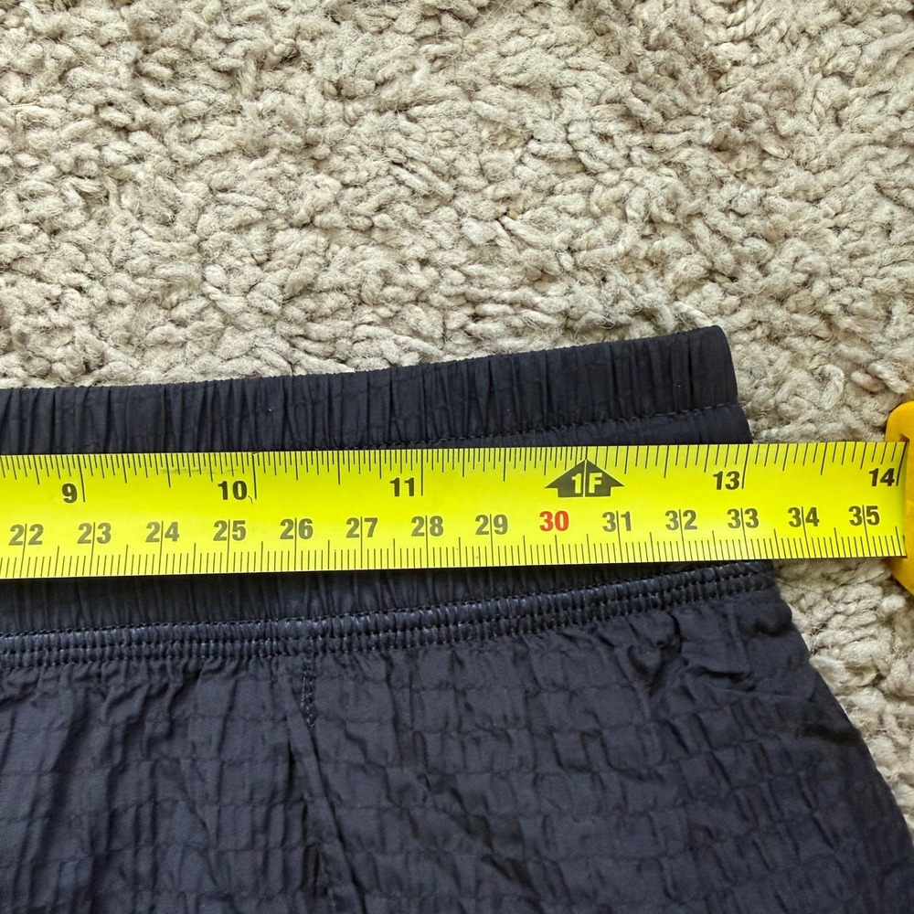 lululemon Negative Split Textured Run Short 2.5 Black Womens XS LW7DH3S - Picture 8 of 8